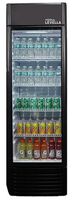 Premium Levella - 15.5 cu. ft. 1-Door Commercial Merchandiser Refrigerator Glass-Door Beverage Di...