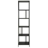 Camden&Wells - Ernest 18" Wide Bookcase - Blackened Bronze