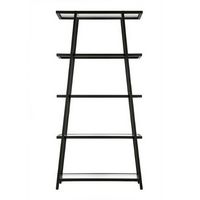 Camden&Wells - Yair 70" Tall Bookcase - Blackened Bronze