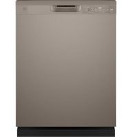 GE - Front Control Built-In Dishwasher, 52 dBA - Slate
