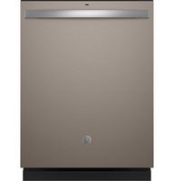 GE - 24" Top Control Built-In Plastic Tub Dishwasher with Sanitize Cycle and 52 dBA - Slate