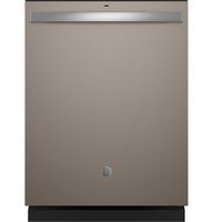 GE - 24" Top Control Built-In Plastic Tub Dishwasher with 3rd Rack, Dry Boost and 50 dBA - Slate