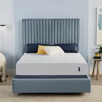 Serta - Sheep Retreat Medium 10” Gel Memory Foam Mattress-in-a-box - Multi