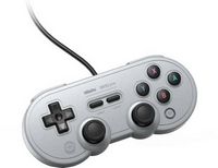 8BitDo - SN30 Pro USB Gamepad - Gray