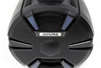 Alpine - 6-1/2” 2-Way Weather-Resistant Coaxial Speaker Pods (Pair) - Black