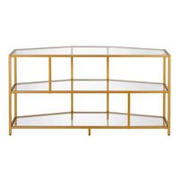 Camden&amp;Wells - Clark TV Stand for TVs Up to 55&quot; - Brass