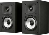 Polk Audio - Monitor XT15 Bookshelf Speaker Pair - Midnight Black