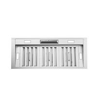 Zephyr - 38 inches - Externally Vented - Shell Range Hood - Stainless Steel