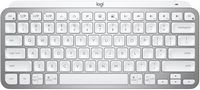 Logitech - MX Keys Mini TKL Wireless Bluetooth Scissor Keyboard with Backlit Keys - Pale Gray