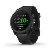 Garmin - Forerunner 745 GPS Smartwatch 30mm Fiber-Reinforced Polymer - Black