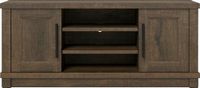 Whalen Furniture - TV Console for Most TVs up to 75&quot; - Brown