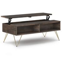 Simpli Home - Hunter Lift Top Coffee Table - Ebony