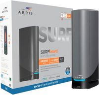 ARRIS - SURFboard DOCSIS 3.1 Multi-Gig Cable Modem &amp; Wi-Fi 6 Router Combo - Black