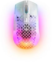 SteelSeries - Aerox 3 Super Light Honeycomb Wireless RGB Optical Gaming Mouse - Wireless - Ghost ...