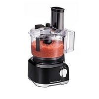 Hamilton Beach - 8 Cup Food Processor with Built-In Bowl Scraper - Black