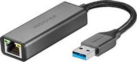 Insignia™ - USB to Ethernet Adapter - Black
