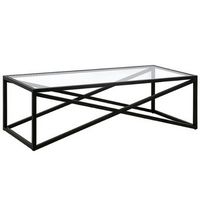 Camden&amp;Wells - Calix 54&quot; Coffee Table - Blackened Bronze