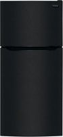 Frigidaire - 18.3 Cu. Ft. Top Freezer Refrigerator - Black