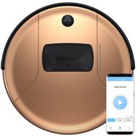bObsweep - PetHair Vision PLUS Wi-Fi Connected Robot Vacuum & Mop - Beech