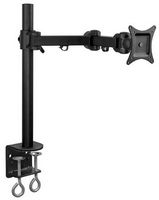 Mount-It! - Single Arm Desk Mount for Monitor - Black