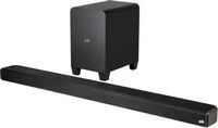 Polk Audio - Signa S4 Ultra-Slim TV Sound Bar with Wireless Subwoofer, Dolby Atmos 3D Surround So...