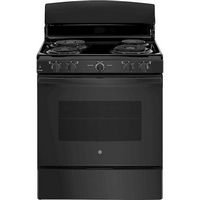 GE - 5.0 Cu. Ft. Freestanding Electric Range - Black