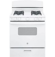 GE - 4.8 Cu. Ft. Freestanding Gas Range - White