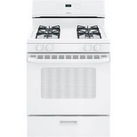 Hotpoint - 4.8 Cu. Ft. Freestanding Gas Range - White