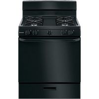 Hotpoint - 4.8 Cu. Ft. Freestanding Gas Range - Black