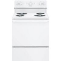 Hotpoint - 5.0 Cu. Ft. Freestanding Electric Range - White