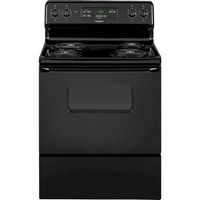 Hotpoint - 5.0 Cu. Ft. Freestanding Electric Range - Black