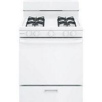 Hotpoint - 4.8 Cu. Ft. Freestanding Gas Range - White