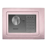 Honeywell - .15 Cu. Ft. Compact Security Safe with Digital Lock - Pink