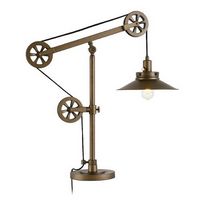 Camden&amp;Wells - Descartes Table Lamp - Brushed Brass
