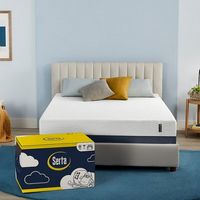 Serta - Sheep Dreams 12&quot; Medium Memory Foam Mattress - Multi