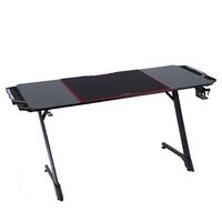 Highmore - Aggro 55" LED Gaming Desk - Black