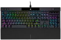 CORSAIR - K70 RGB PRO Full-size Wired Mechanical Cherry MX Speed Linear Switch Gaming Keyboard wi...