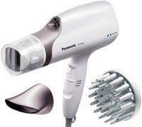 Panasonic - EH-NA67-W Nanoe Hair Dryer with Oscillating QuickDry Nozzle - White