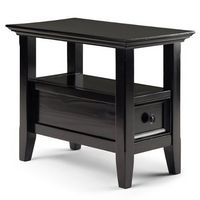 Simpli Home - Amherst Narrow Side Table - Hickory Brown