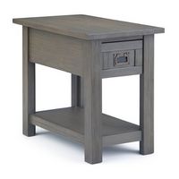 Simpli Home - Monroe Narrow Side Table - Farmhouse Grey