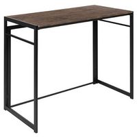Alamont Home - Walker Rectangle Modern Laminate Home Office Desk - Rustic