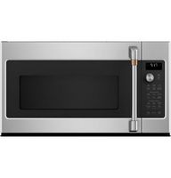 Caf&#233; - 1.7 Cu. Ft. Convection Over-the-Range Microwave with Air Fry - Stainless steel