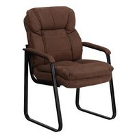 Alamont Home - Isla  Contemporary Fabric Side Chair - Upholstered - Brown Microfiber