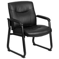 Alamont Home - Hercules Contemporary Leather/Faux Leather Big & Tall Side Chair - Upholstered - B...