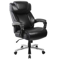 Alamont Home - Hercules Big &amp; Tall 500 lb. Rated LeatherSoft Ergonomic Chair w/Adjustable Headres...