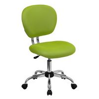 Flash Furniture - Beverly Contemporary Mesh Swivel Office Chair - Apple Green