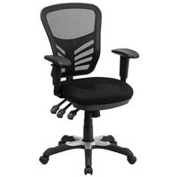 Alamont Home - Nicholas Contemporary Mesh Executive Swivel Office Chair - Black