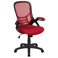 Alamont Home - Porter Contemporary Mesh Executive Swivel Office Chair - Red