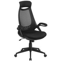 Alamont Home - Ivan Contemporary Mesh Executive Swivel Office Chair - Black Mesh