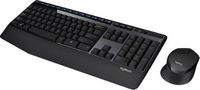Logitech - MK345 Full-size Wireless Keyboard and Mouse Combo for PC, Laptop with Palm Rest - Grap...
